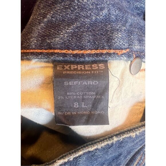 Express seffaro precision fit flare boot cut 8L long - Picture 7 of 7